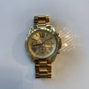 Michael Kors gold toned women’s watch